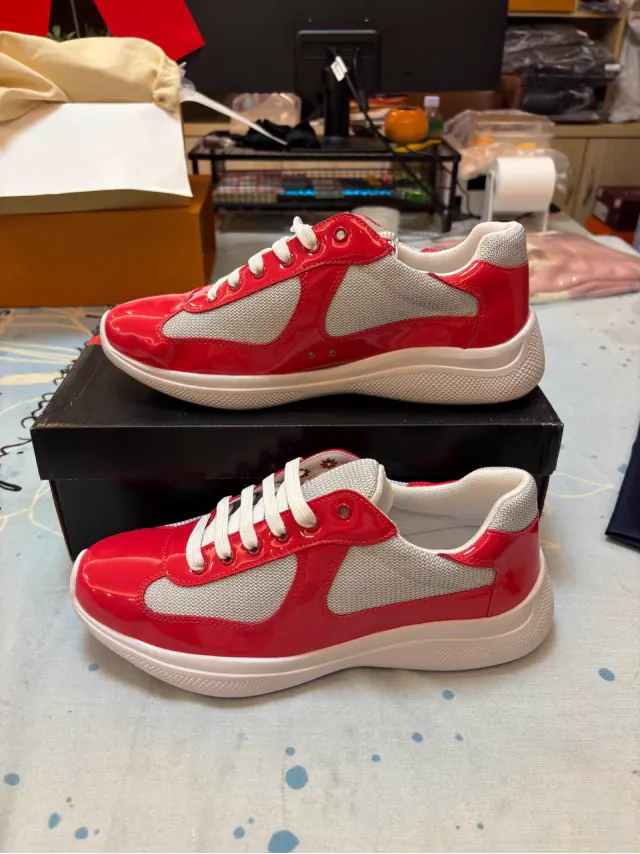 Delivered shoes shared by a customer